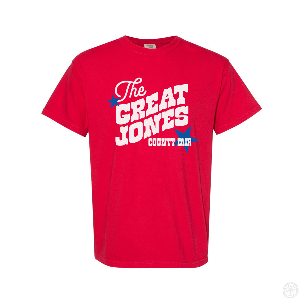 GJCF – Blue Stars – Comfort Colors Tee